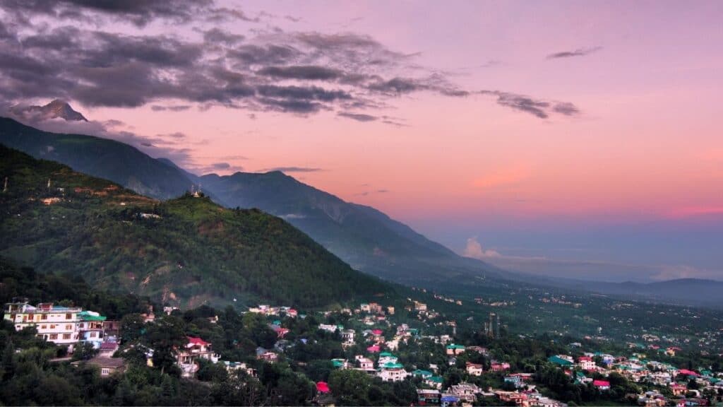 Sunset - Dharamshala - Insta Himachal
