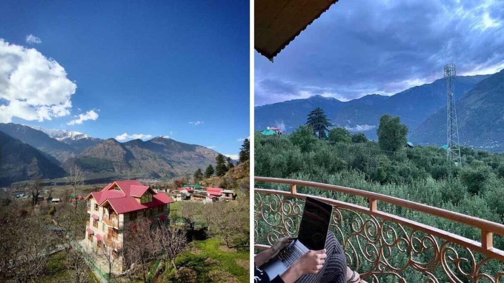 Work from Mountains - Mid Orchard Cottage, Naggar - Insta Himachal