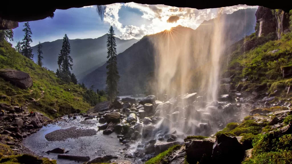 Jogni Waterfall - Manali, Himachal Pradesh