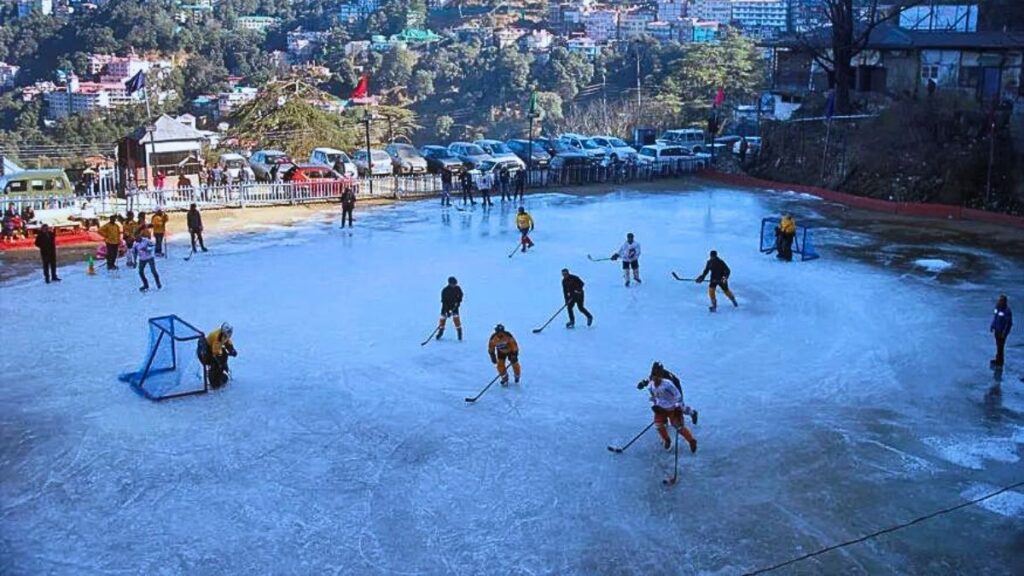 Ice Hockey in Himachal Pradesh - Best Snow Adventure in Himachal - Insta Himachal