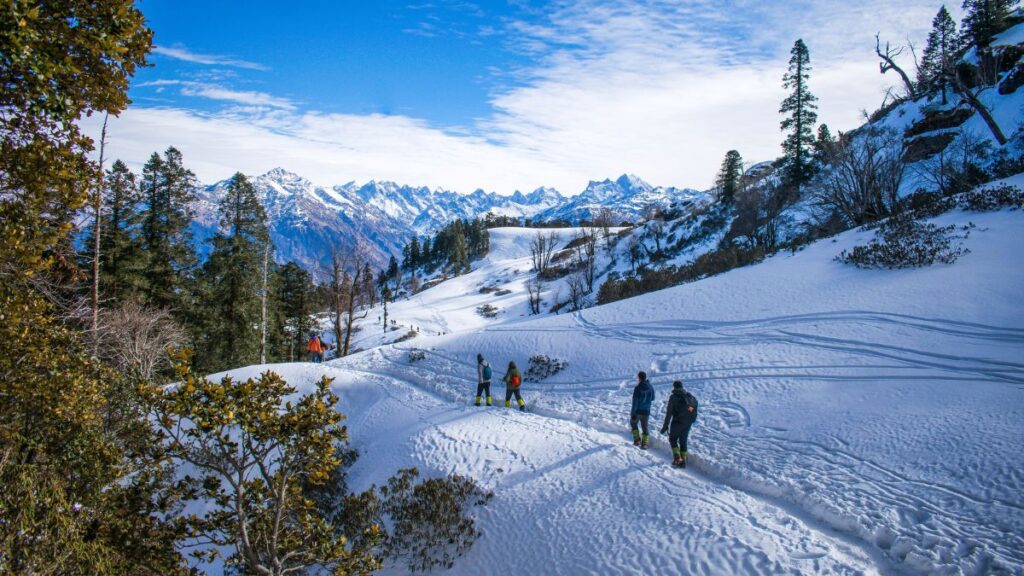 Snow Trekking in Himachal - Best Snow Adventure in Himachal - Insta Himachal