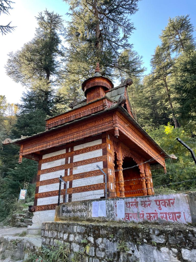 A temple near Nichar Valley - Kinnaur
