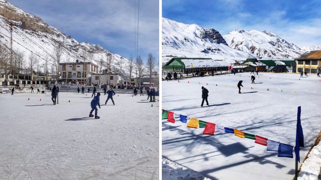 Ice Hockey in Spiti - Why Winter Spiti Blog - Himachal - Insta Himachal